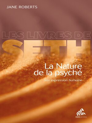 cover image of La Nature de la psyché